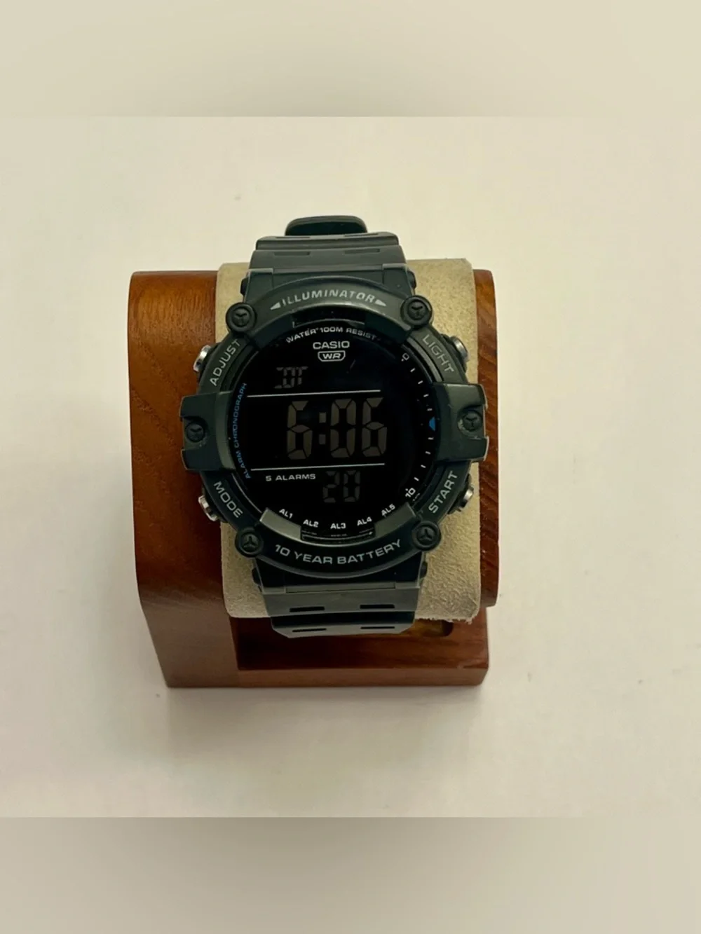 Casio AE-1500WH-8B Digital World Time Mens Sport Watch AE-1500 100M WR